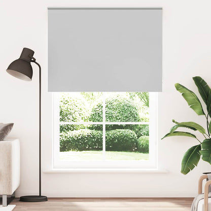 Roller Blind Blackout Light Grey 165x210cm Fabric Width 161.6cm