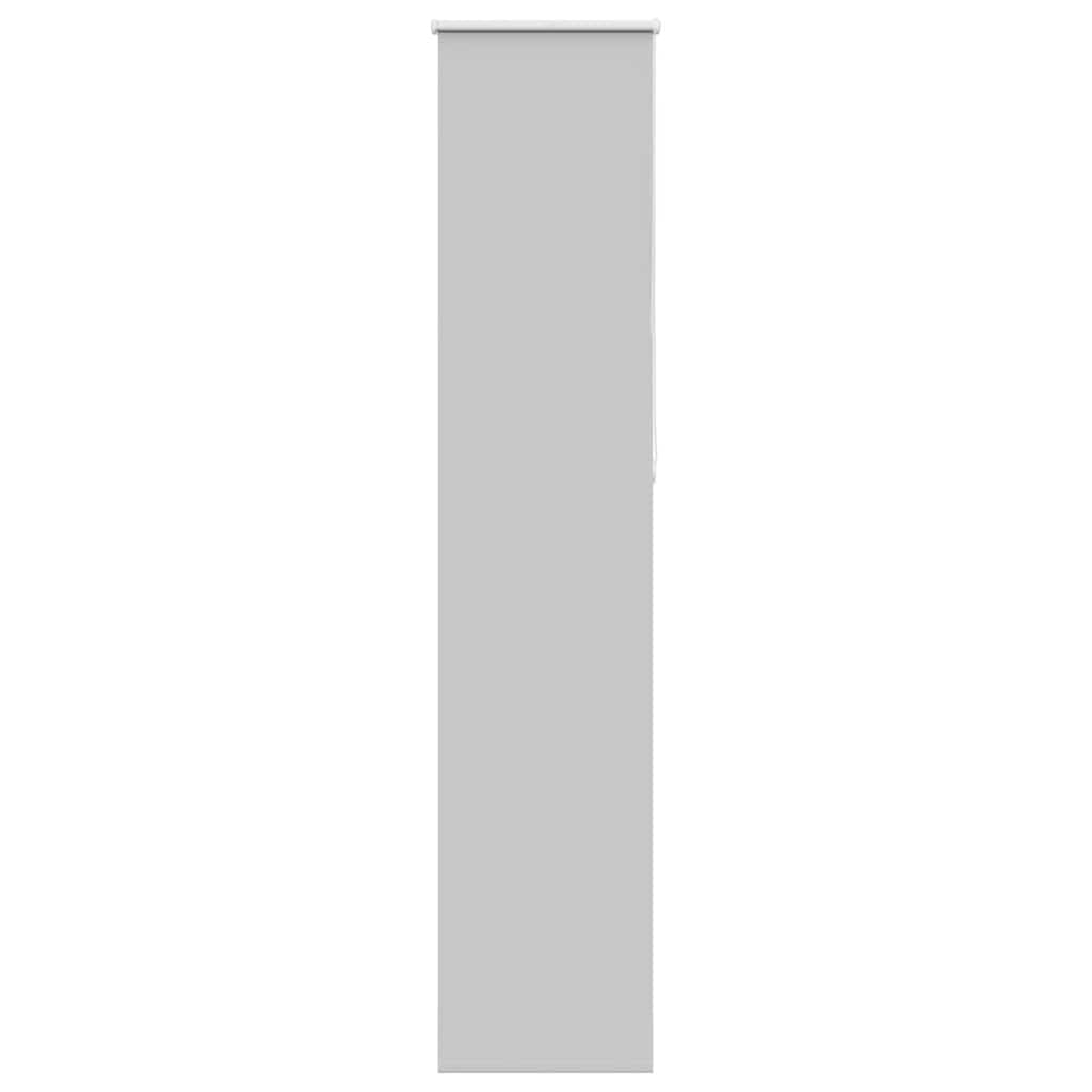 Roller Blind Blackout Light Grey 50x230 cm Fabric Width 45.7 cm Polyester