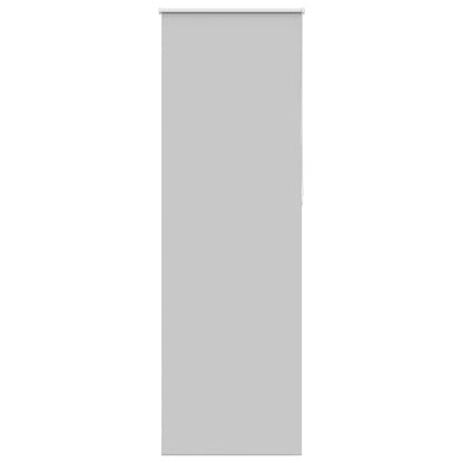 Roller Blind Blackout Light Grey 75x230 cm Fabric Width 70.7 cm Polyester