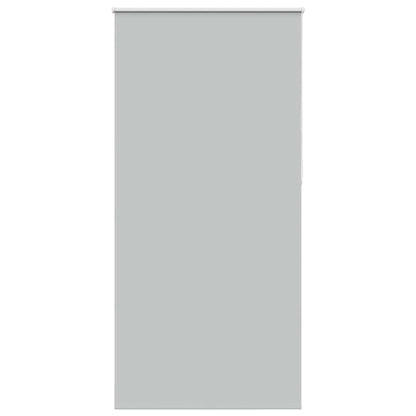 Roller Blind Blackout Light Grey 90x230 cm Fabric Width 85.7 cm Polyester