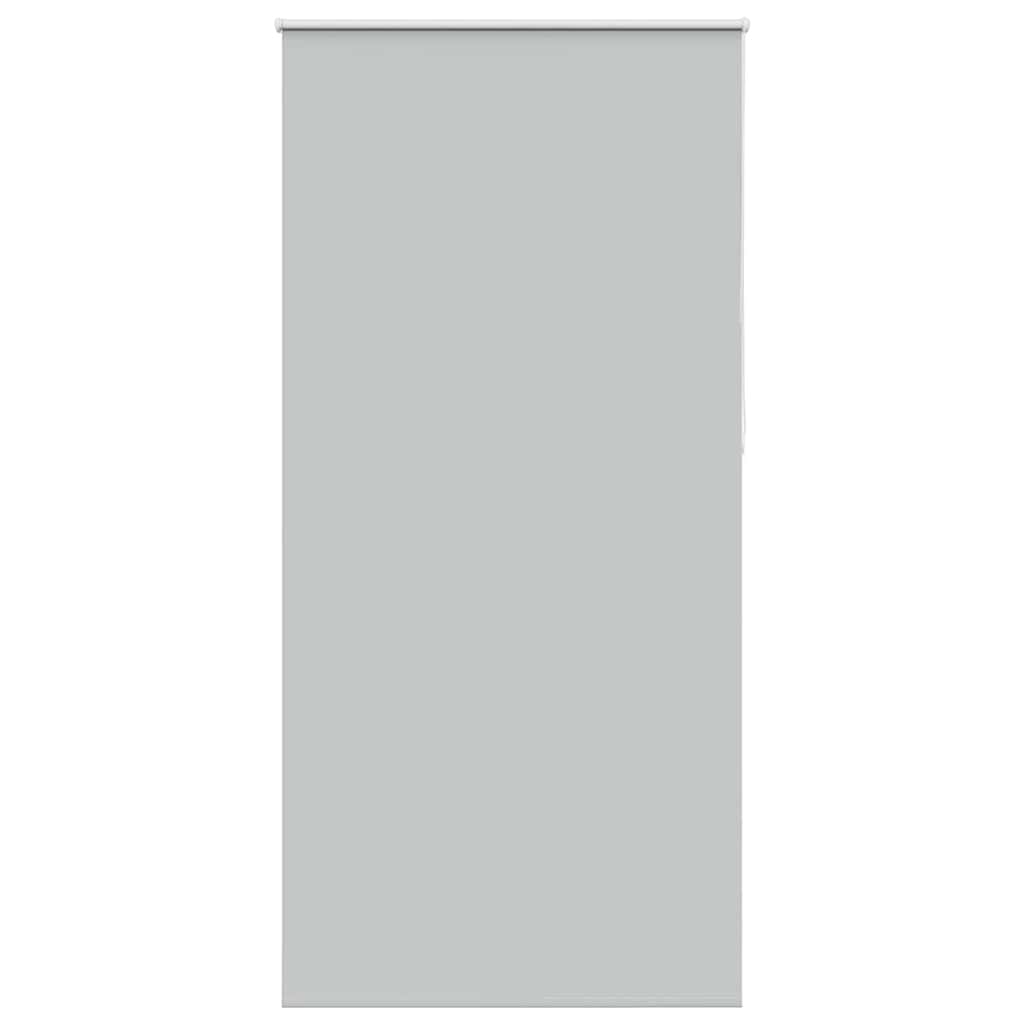 Roller Blind Blackout Light Grey 100x230 cm Fabric Width 95.7 cm Polyester