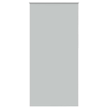 Roller Blind Blackout Light Grey 100x230 cm Fabric Width 95.7 cm Polyester