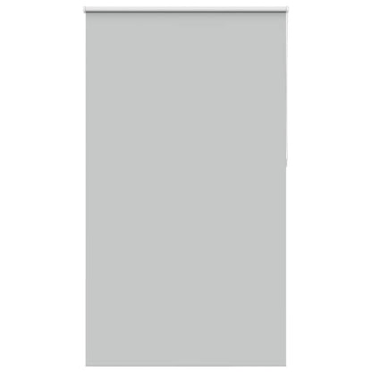 Roller Blind Blackout Light Grey 120x230 cm Fabric Width 116.6 cm Polyester