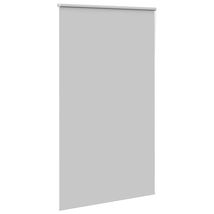 Roller Blind Blackout Light Grey 130x230 cm Fabric Width 126.6 cm Polyester