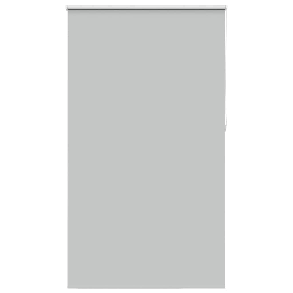 Roller Blind Blackout Light Grey 135x230 cm Fabric Width 131.6 cm Polyester