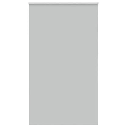 Roller Blind Blackout Light Grey 140x230 cm Fabric Width 136.6 cm Polyester