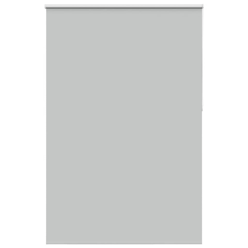 Roller Blind Blackout Light Grey 160x230 cm Fabric Width 156.6 cm Polyester