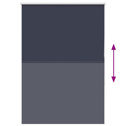 Roller Blind Blackout Marine 95x130 cm Fabric Width 90.7 cm Polyester