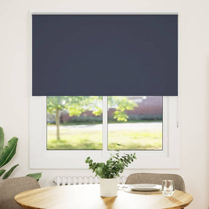 Roller Blind Blackout Marine 140x130 cm Fabric Width 136.6 cm Polyester