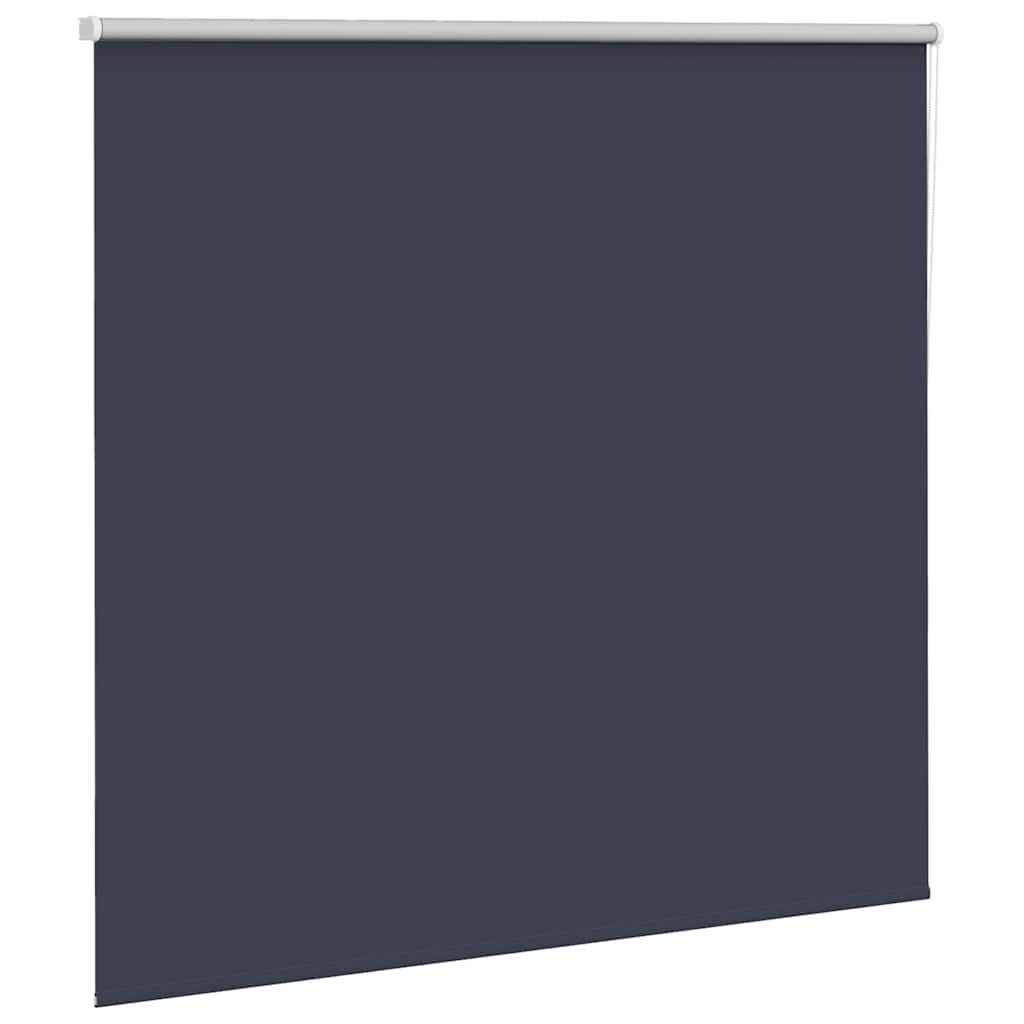 Roller Blind Blackout Marine 145x130 cm Fabric Width 141.6 cm Polyester