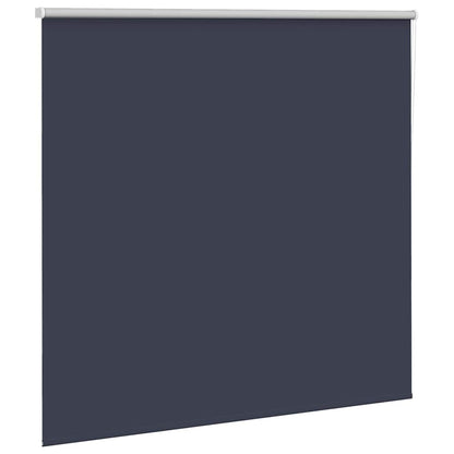 Roller Blind Blackout Marine 145x130 cm Fabric Width 141.6 cm Polyester