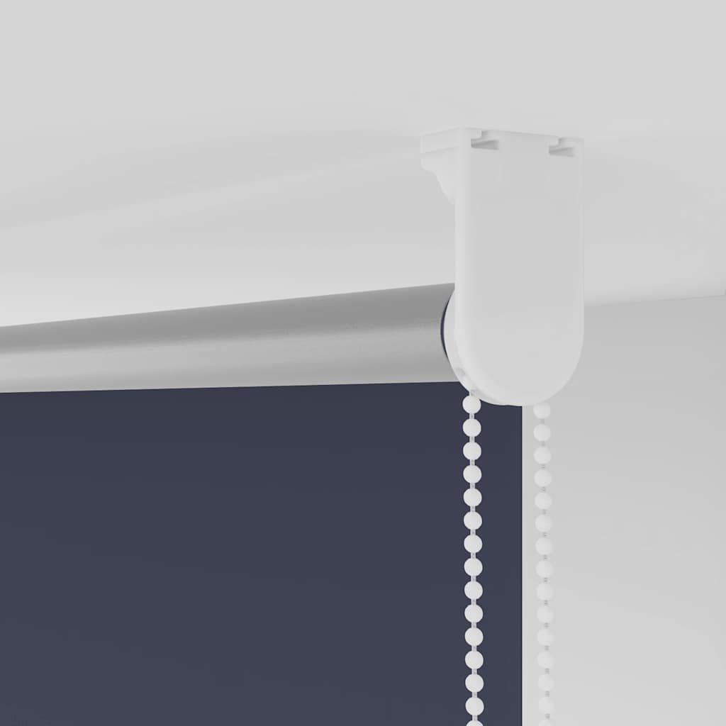 Roller Blind Blackout Marine 150x130 cm Fabric Width 146.6 cm