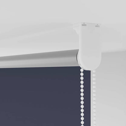 Roller Blind Blackout Marine 160x130 cm Fabric Width 156.6 cm
