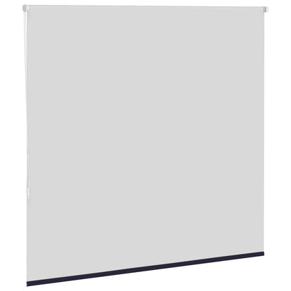 Roller Blind Blackout Marine 160x130 cm Fabric Width 156.6 cm