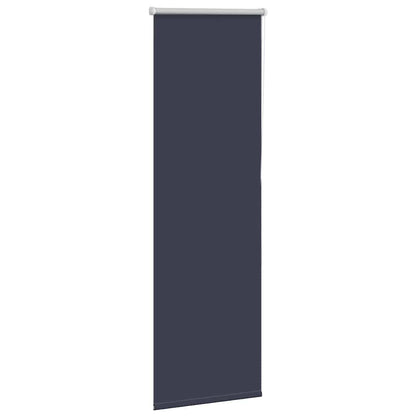 Roller Blind Blackout Marine 45x150 cm Fabric Width 40.7 cm Polyester