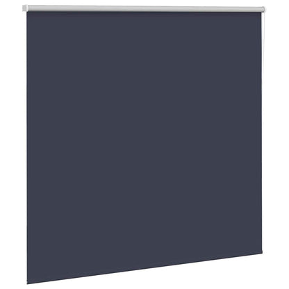 Roller Blind Blackout Marine 150x150 cm Fabric Width 146.6 cm Polyester