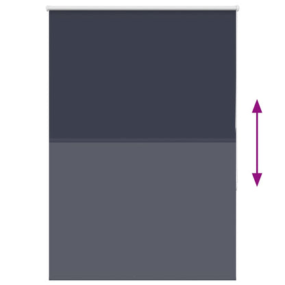 Roller Blind Blackout Marine 110x175 cm Fabric Width 105.7 cm Polyester