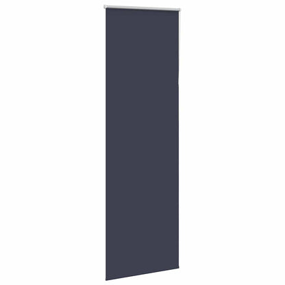 Roller Blind Blackout Marine 75x210 cm Fabric Width 70.7 cm Polyester