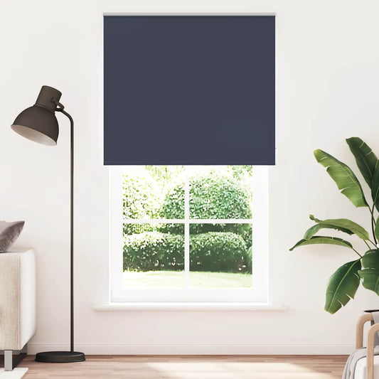 Roller Blind Blackout Marine 125x230 cm Fabric Width 121.6 cm