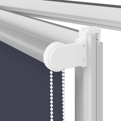 Roller Blind Blackout Marine 130x230 cm Fabric Width 126.6 cm Polyester