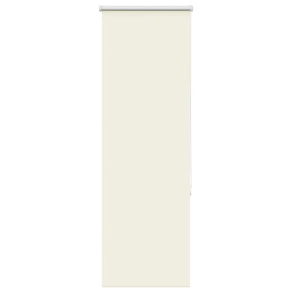 Roller Blind Blackout Off White 55x130 cm Fabric Width 50.7 cm Polyester