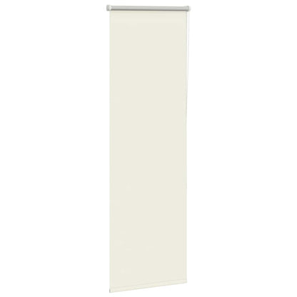 Roller Blind Blackout Off White 55x130 cm Fabric Width 50.7 cm Polyester
