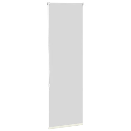 Roller Blind Blackout Off White 55x130 cm Fabric Width 50.7 cm Polyester