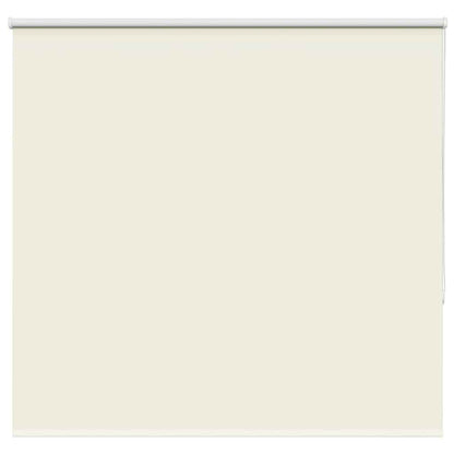 Roller Blind Blackout Off White 150x130 cm Fabric Width 146.6 cm Polyester