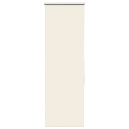 Roller Blind Blackout Off White 45x150 cm Fabric Width 40.7 cm Polyester