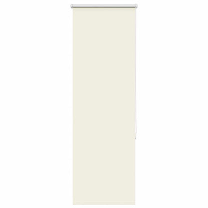 Roller Blind Blackout Off White 55x150 cm Fabric Width 50.7 cm Polyester