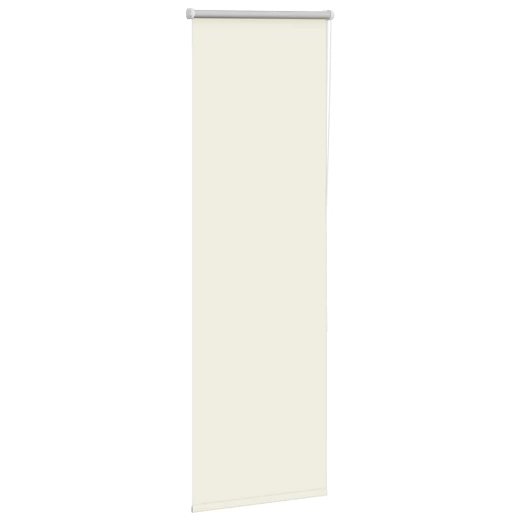 Roller Blind Blackout Off White 60x150 cm Fabric Width 55.7 cm Polyester