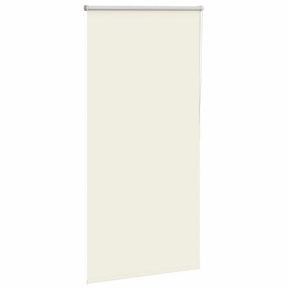 Roller Blind Blackout Off White 75x150 cm Fabric Width 70.7 cm Polyester