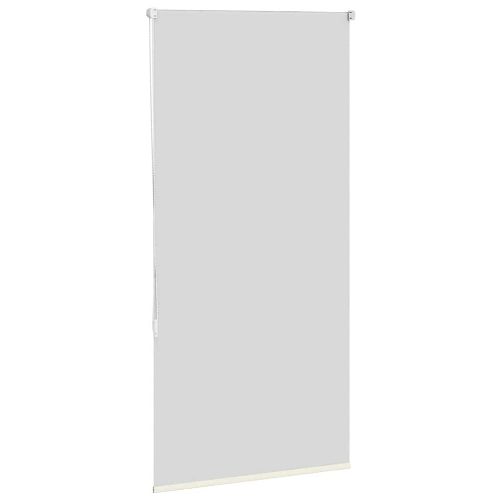 Roller Blind Blackout Off White 75x150 cm Fabric Width 70.7 cm Polyester