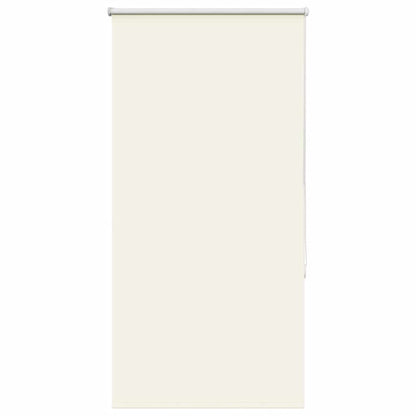 Roller Blind Blackout Off White 85x150 cm Fabric Width 80.7 cm Polyester