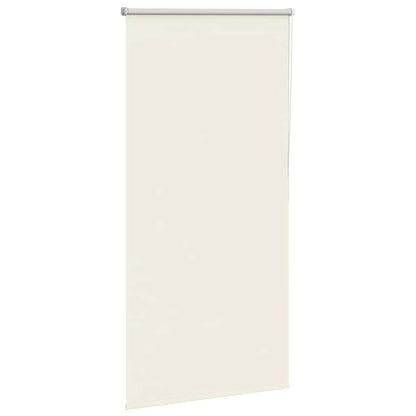 Roller Blind Blackout Off White 85x150 cm Fabric Width 80.7 cm Polyester