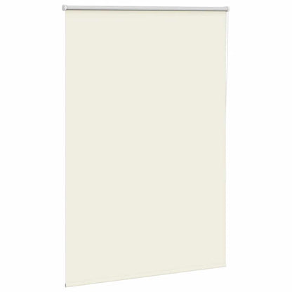 Roller Blind Blackout Off White 90x150 cm Fabric Width 85.7 cm Polyester