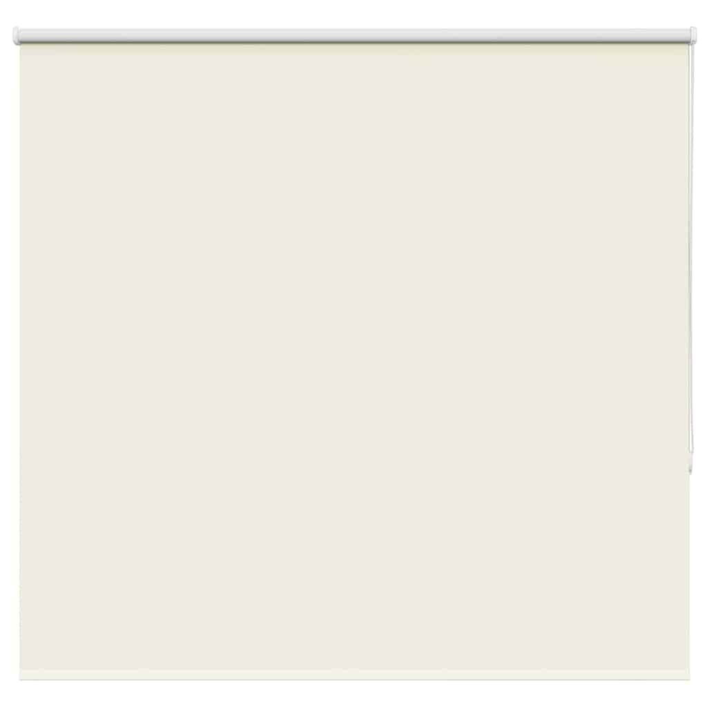 Roller Blind Blackout Off White 160x150 cm Fabric Width 156.6 cm Polyester