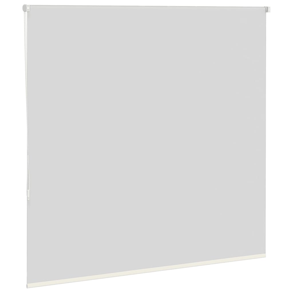 Roller Blind Blackout Off White 165x150 cm Fabric Width 161.6 cm Polyester