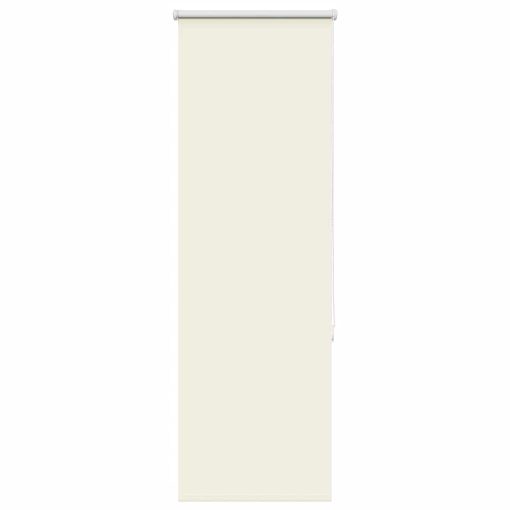 Roller Blind Blackout Off White 55x175 cm Fabric Width 50.7 cm Polyester