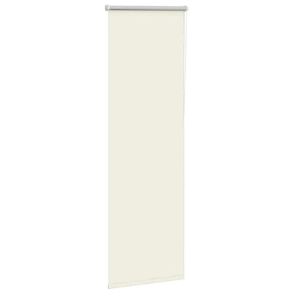 Roller Blind Blackout Off White 55x175 cm Fabric Width 50.7 cm Polyester