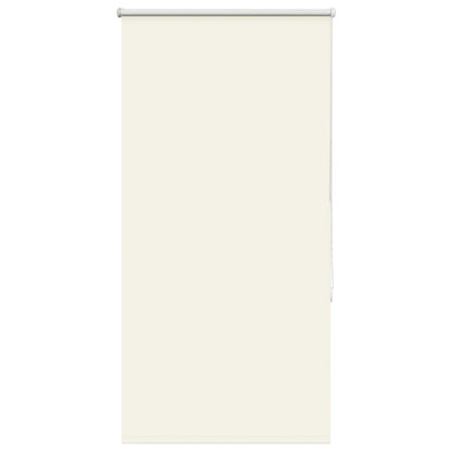 Roller Blind Blackout Off White 85x175 cm Fabric Width 80.7 cm Polyester