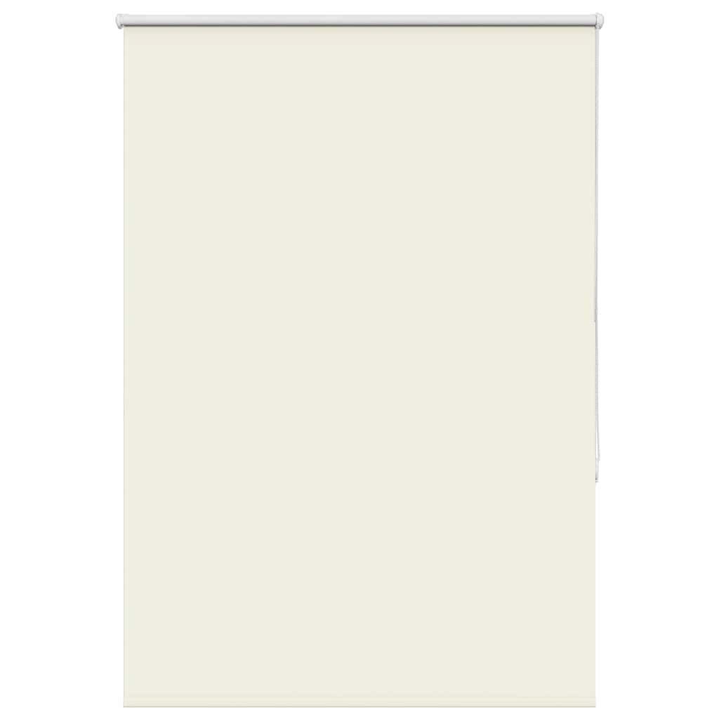 Roller Blind Blackout Off White 90x175 cm Fabric Width 85.7 cm Polyester