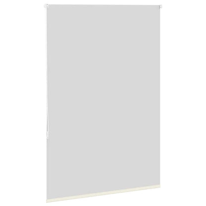 Roller Blind Blackout Off White 100x175 cm Fabric Width 95.7 cm Polyester