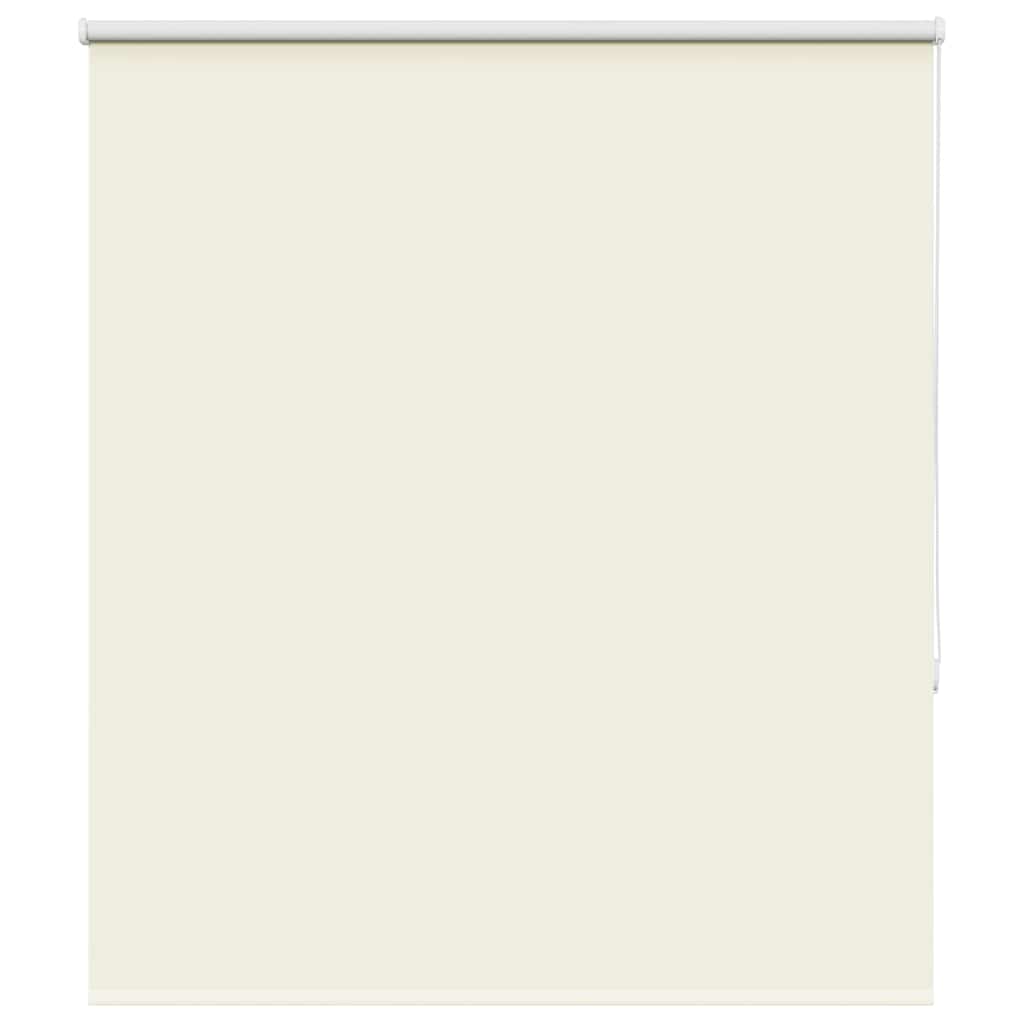 Roller Blind Blackout Off White 120x175 cm Fabric Width 116.6 cm Polyester