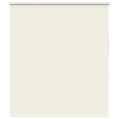 Roller Blind Blackout Off White 130x175 cm Fabric Width 126.6 cm Polyester