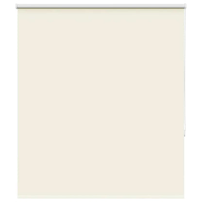 Roller Blind Blackout Off White 140x175 cm Fabric Width 136.6 cm Polyester