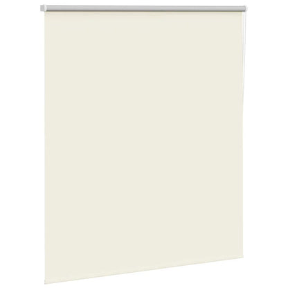Roller Blind Blackout Off White 140x175 cm Fabric Width 136.6 cm Polyester