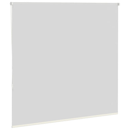Roller Blind Blackout Off White 150x175 cm Fabric Width 146.6 cm Polyester