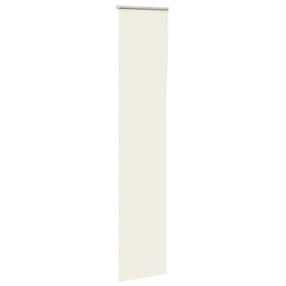 Roller Blind Blackout Off White 40x210 cm Fabric Width 35.7 cm Polyester