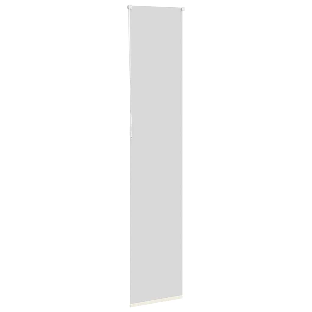 Roller Blind Blackout Off White 50x210 cm Fabric Width 45.7 cm Polyester